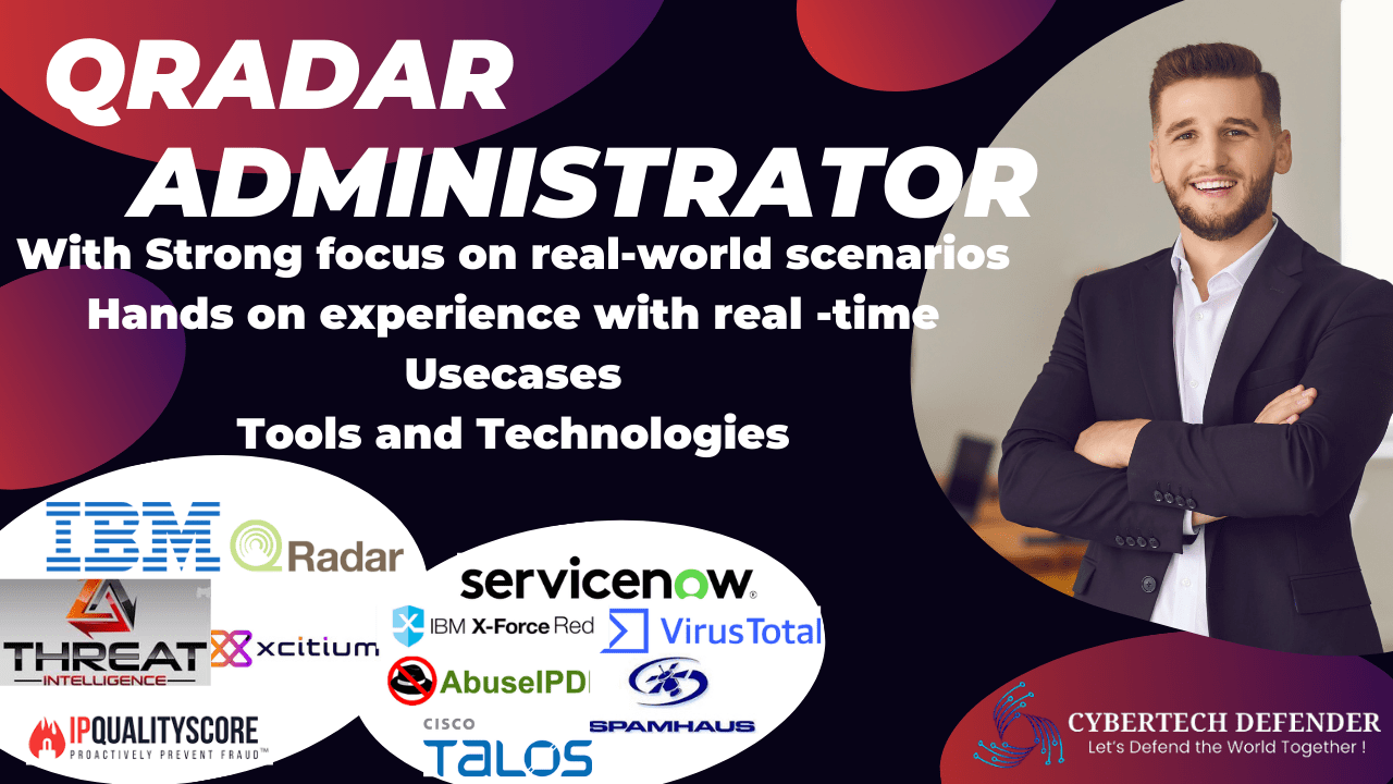 Qradar administrator Qradar administrator